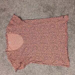 Spotted PINK V-Neck T